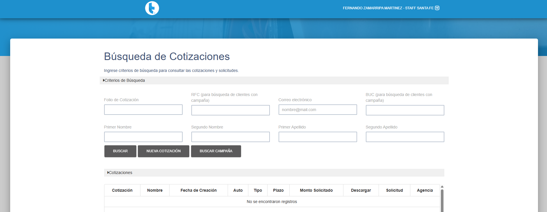 Portal de Autogestión